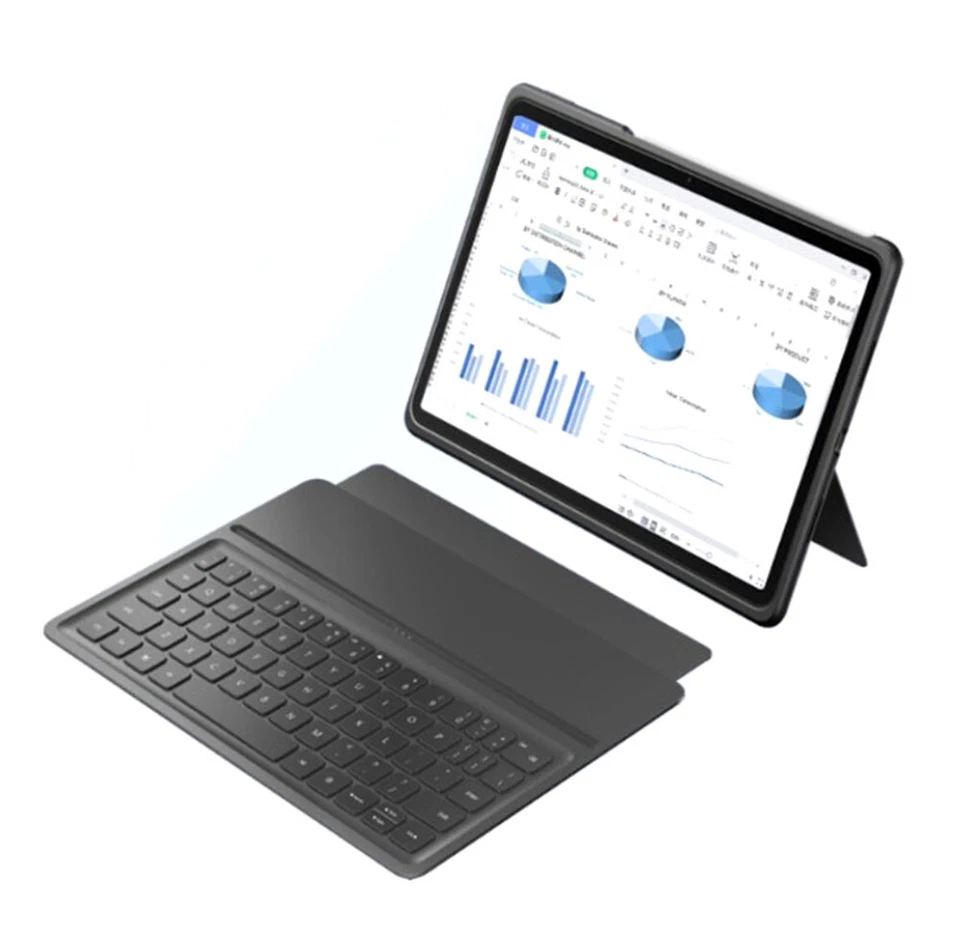 HUAWEI MatePad 11'' 2023 Teclado Magnético Inteligente Estuche de Cuero Cubierta con Soporte Abatible Foto 3 de 4