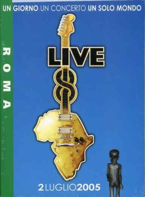 Live 8 Roma (DVD) 2 LUGLIO 2005 Negrita Zucchero Planet Funk Nek Jovanotti Povia