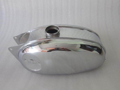 BSA Bantam D7, D10, D14, D175, Bushman Chrome Benzintank