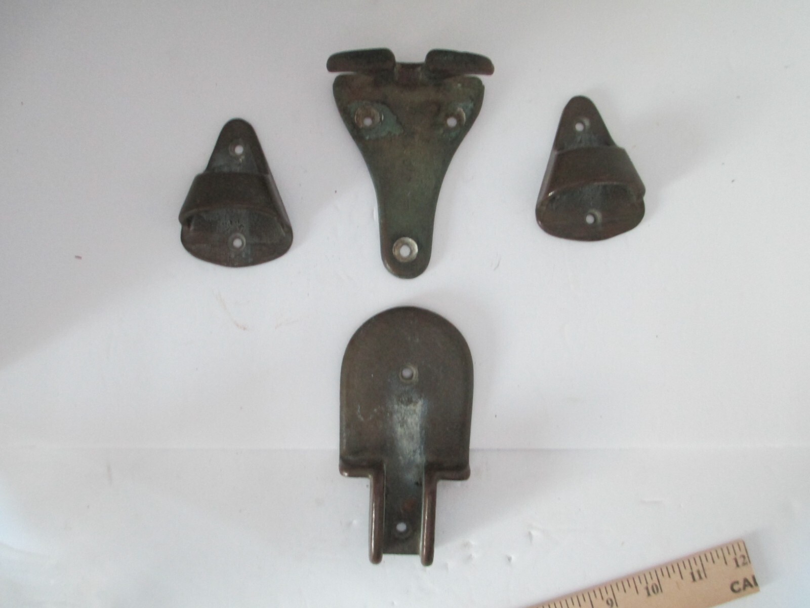 Vintage Wilcox Crittenden Anchor Deck Mount Chocks Bracket Holder B4 eBay