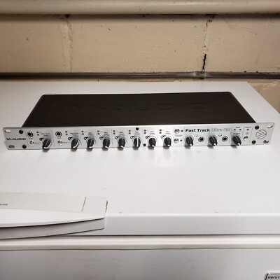M Audio Fast Track 8r microphone usb mixer interface