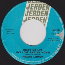 Freddie Lennon That's My Life (My Love And My Home) Freddy John Lennon Beatles