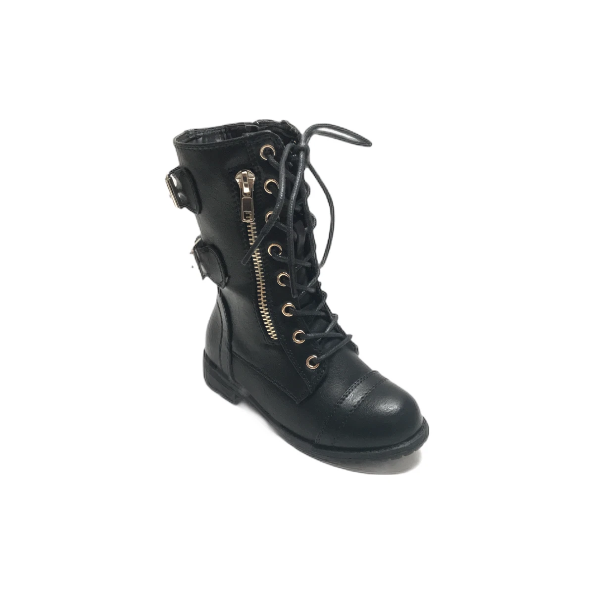 Girls military style boots sale