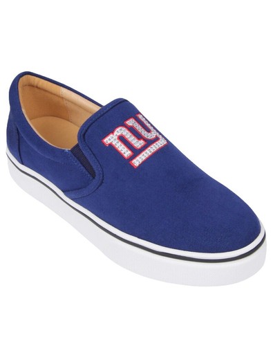 NEW YORK GIANTS NFL MENS LOW TOP BIG LOGO CANVAS SHOES SIZE 10 New York Giants NFL Men main image 4