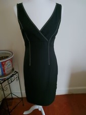 Express Stretch Black Denim Jean Style Dress New Without Tags Size 9/10