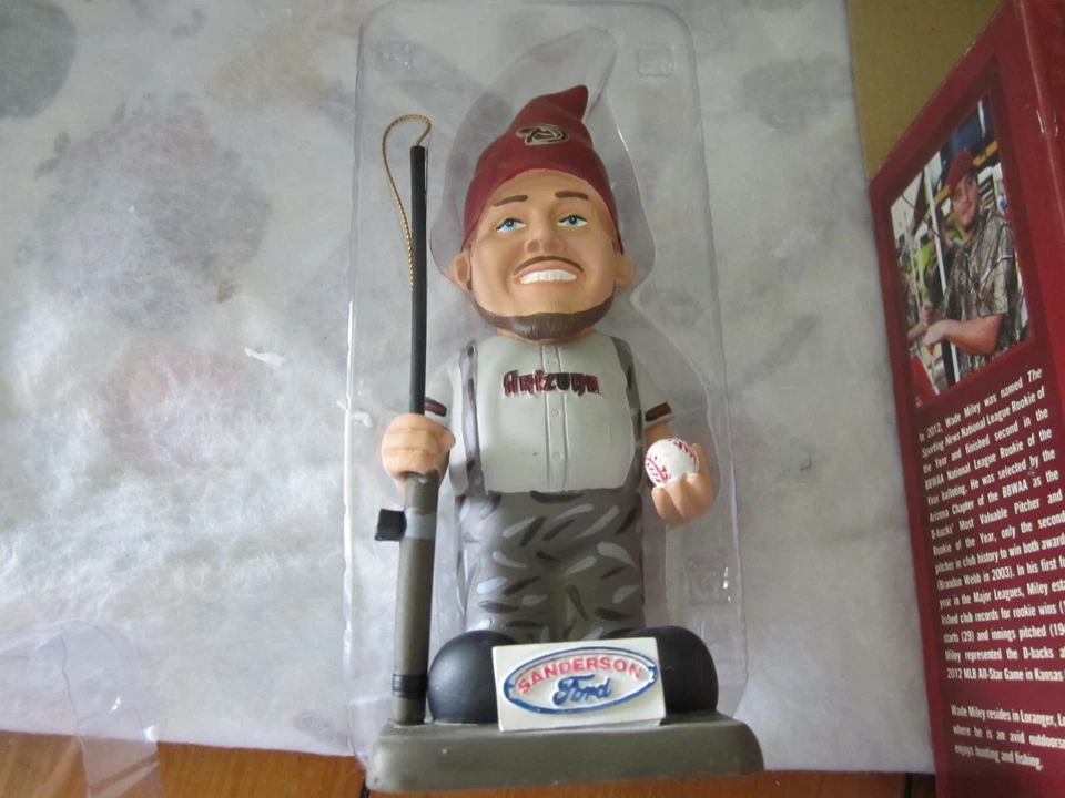 Arizona Diamondbacks Wade Miley Garden Gnome SGA - New in Box - Image 4 of 4