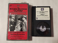 BULLDOG DRUMMOND IN AFRICA ARREST BULLDOG DRUMMOND BETA BETAMAX TAPE IN BOX