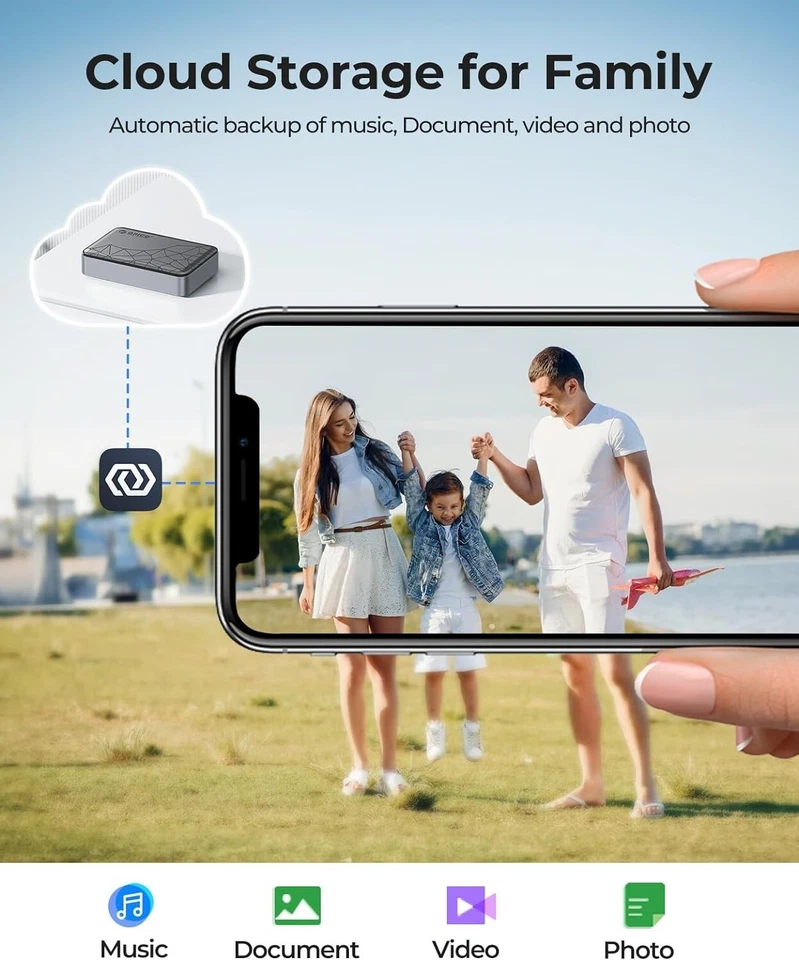 ORICO Networkable HD Enclosure for 2.5" SATA HDD / SSD Private NAS Diskless - Image 2 of 4