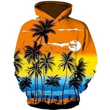 Hawaii Pullover And Zip Pered Hoodies Custom 3D Graphic Printed 3D Hoodie All Ov