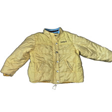 Vintage Tommy Hilfiger Kids Puffer Jacket Sz 5-6 Yellow