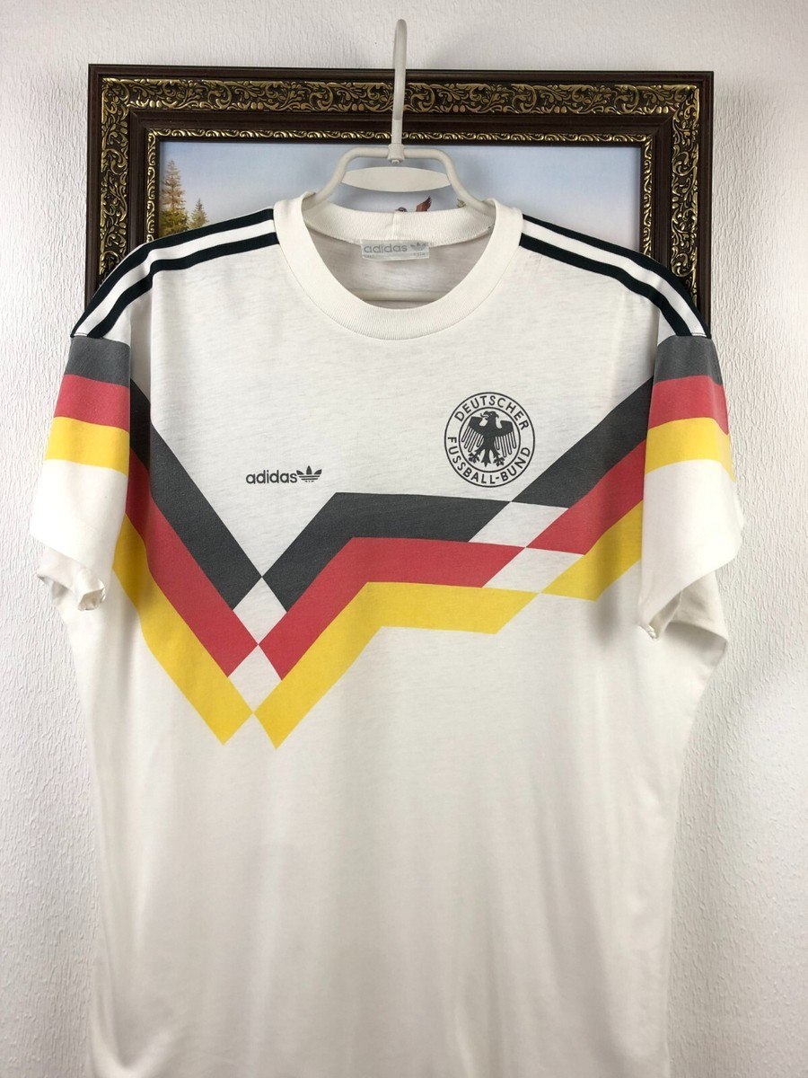 Vintage 90's Adidas Germany Football Shirt Soccer Jersey Rare Mens