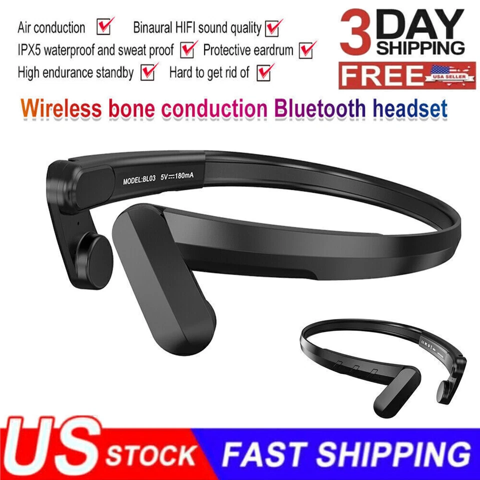 Nuevos Audifonos Bluetooth Inalambricos para Telefonos iphone Samsung LG Huawei - Image 3 of 4