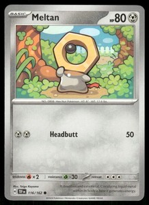 Meltan Pokemon Card