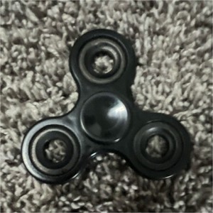 Black fidget spinner  