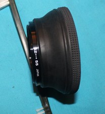 55mm collapsible Rubber Lens Hood for Camera Made in Japan