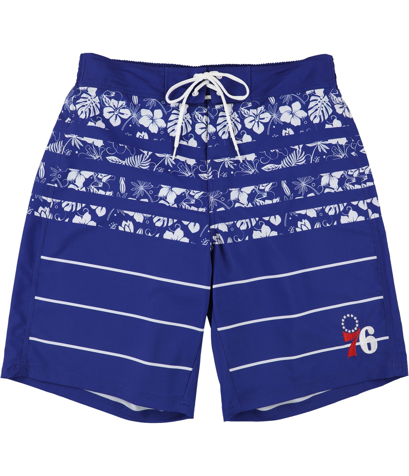 G-III Sports Mens Philadelphia 76ers Swim Bottom Trunks Blue Large 4990₽