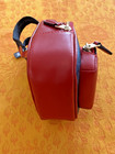 NWT COACH Mini Court Backpack Charm CX066 Signature Canvas Red Leather Bag Charm — photo 7