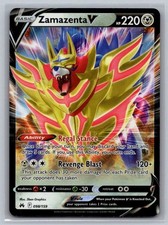 zamazenta v pokemon card price Zacian & V - Black Star Promo Lot - SWSH292 & SWSH293 your opponent takes 2 Prize cards Zamazenta V #98 Prices |