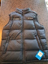 NWT Columbia Pike Lake Vest Omni Heat Embroid...