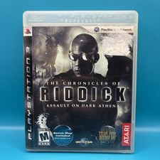 Chronicles Of Riddick Assault On Dark Athena (Playstation 3 PS3, 2009) NTSC CIB