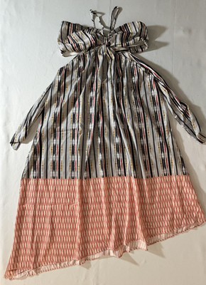 Anthropologie Plus Size 2X Sleeveless Bare Cutout Maxi Dress Multicolor New