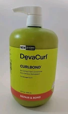 DEVACURL Curlbond Re-Coiling  Cream Conditioner 32 Fluid Ounces With Pump NEW