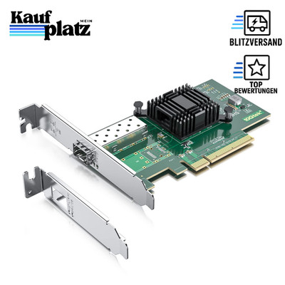 Netzwerkkarte 10GbE PCIe x8 SFP+ Ports 10Gbit für Windows Server Linux VMware