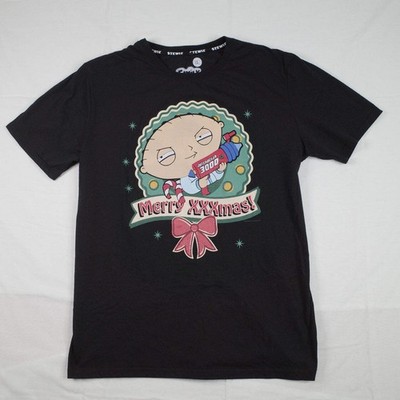 Family Guy Stewie Nutcracker 3000 XXXMas Black T-Shirt Size Mens XL