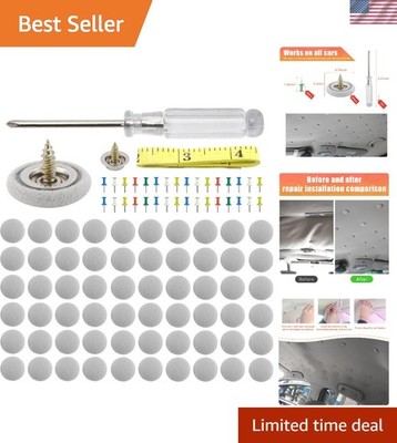 High-Quality 60 PCS Snap Rivets Retainer for Car Roof Repair - Easy Installation