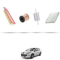 Hoffcar Set Service - 3 Filter FüR Peugeot 308 1.6 16V 115Kw Von 2010