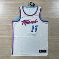Men’s Size L (48) Nike Miami Heat Jaime Jaquez Jr. ‘Vice’ City Edition Jersey
