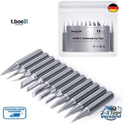 Lötspitzen 900M 12 Stück Kompatibel Hakko Yihua Atten