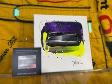 Original Lewis Hamilton 2024 Motion in time F1 painting by David Johnson 6
