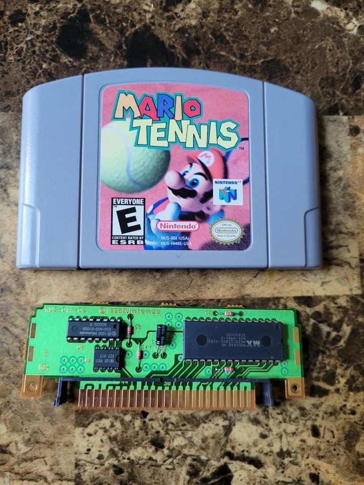 Mario Tennis (Nintendo 64, 2004) COMPLETE CIB (Authentic) (Tested & Working) - Image 4 of 4