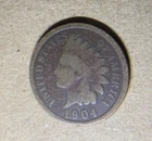 1904 P  Indian Head Penny 1 Cent