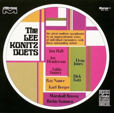 Lee Konitz - The Lee Konitz Duets (CD) (Very Good Plus (VG+))