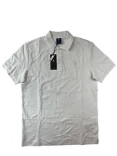 Image of G-Star Raw Dunda Slim Polo Shirt White Premium Stretch Men's Size M MSRP$70 NWT