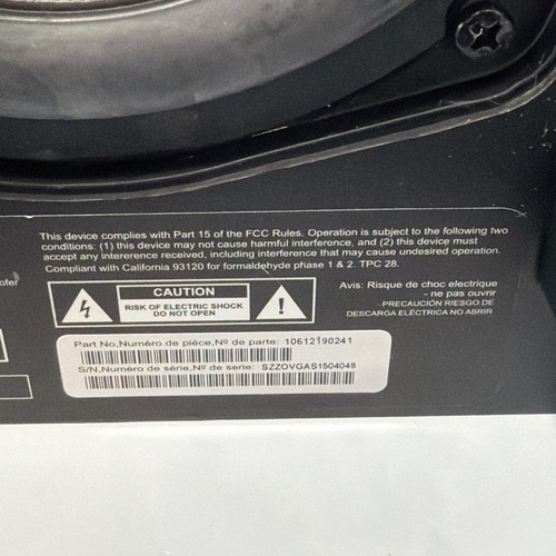 Vizio SWA16 Subwoofer For SB3821-C6 38" 2.1 (only Subwoofer) - Picture 10 of 14