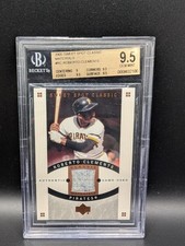2005 Sweet Spot Classic Materials Roberto Clemente #RC BGS 9.5