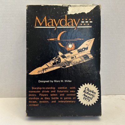 Mayday Sci Fi RPG 1978 Series 120 Game Designer's Workshop