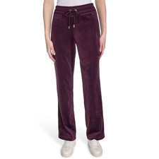Halston Women's Velour Ribbed Pant Size XXL Purple