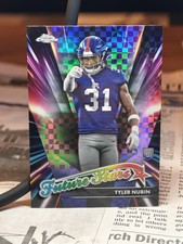 2024 NFL Topps Chrome Football Tyler Nubin Future Stars X-Fractor RC NY Giants