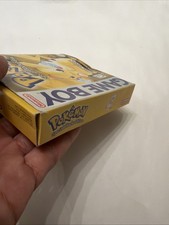 Pokemon Yellow Version Special Pikachu Edition Nintendo Game Boy ( BOX ONLY!!! )
