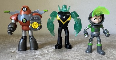 Ben 10 Omni-Naut Heatblast, Diamondhead & Omni-Naut Armor Ben Action Figures