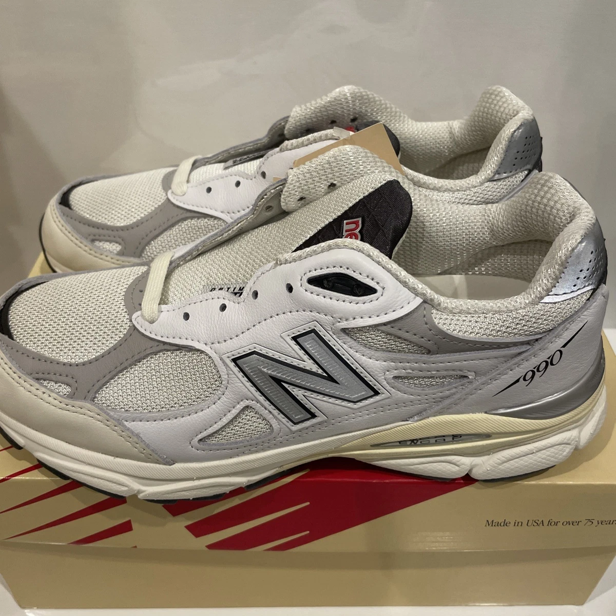 New Balance Teddy Santis x 990v3 Made in USA Sea Salt | eBay