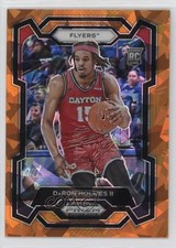 2024-25 Panini Prizm Draft Picks Orange Ice Prizm DaRon Holmes II #70 07sf