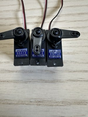 3 Align DS410 Digital Micro Servos for T-REX 250/450 helicopter