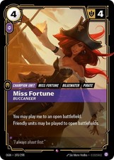 Miss Fortune - Buccaneer - 193 - Foil NM-Mint Riftbound TCG: Origins Riftbound — live eBay listing