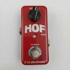 TC Electronic HOF Mini Reverb Effects Pedal Good Condition from Japan