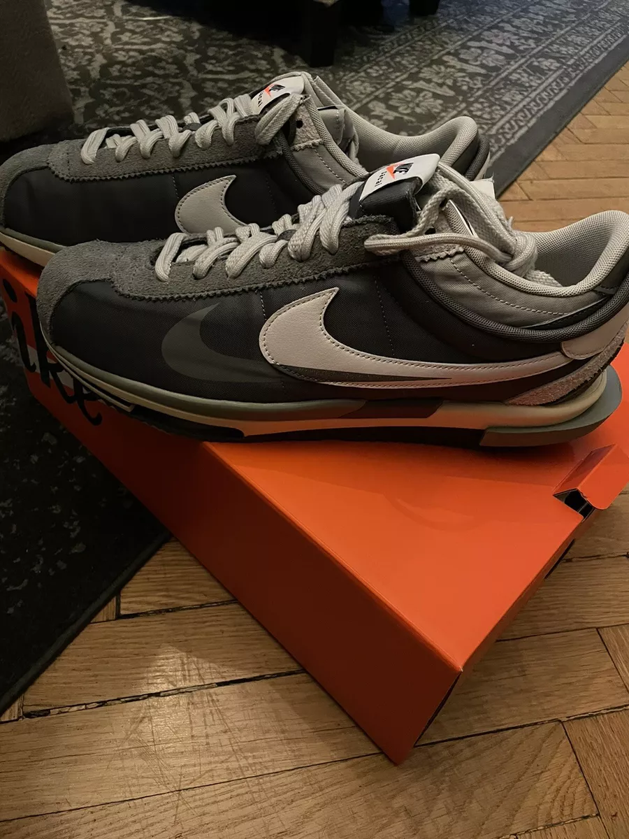 Nike Zoom Cortez SP x Sacai Iron Grey Gray Mens Size 15- IN HAND